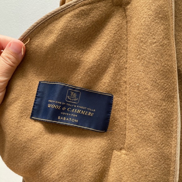Aritzia - Babaton The Steadman Caramel Wool Cashmere Coat - Picture 5 of 9